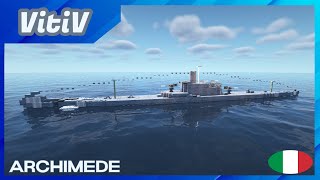 RN Archimede - Archimede-class Submarine - Minecraft