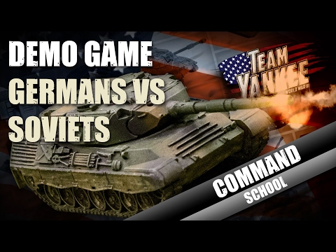 Team Yankee Command School: Germans Vs Soviets Demo Game