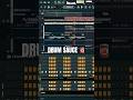 PROFESSIONAL DRUM SAUCE 🥫(full video in the link) #flstudio #musicproducer