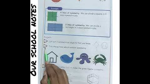 5th Std Maths- Term 1- Unit 1 Geometry- Symmetry (Page no.:12)