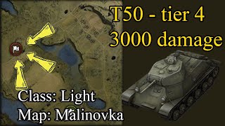 3000 damage in tier 4 and carry the battle