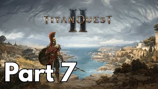 Titan Quest 2 Playthrough - Rebuilding the statue of Glaukos, Divine Challenge - Part 7