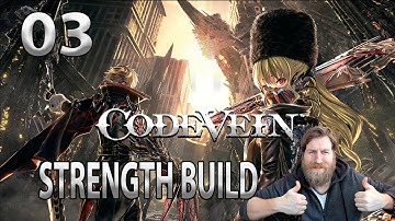 Code Vein part 3 strength build  FULL GAME BOSS FIGHT (PS4, gameplay, walkthrough, Commentary)