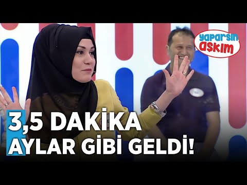 3,5 Dakika Aylar Gibi Geldi! | Yaparsın Aşkım