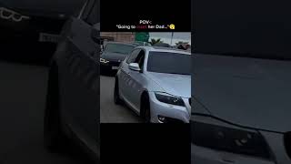 GOING TO MEET HER DAD WITH BMW 💖 GROUP