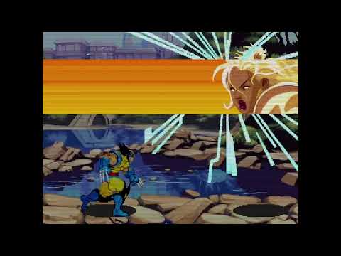X-Men vs. Street Fighter - Wolverine, Storm vs. Wolverine, Akuma 3