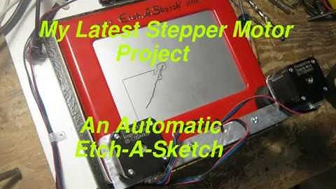 Automatic Etch-A-Sketch