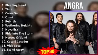 A N G R A 2024 Mix 30 Grandes Éxitos ~ 1990S Music ~ Top Heavy Metal, Hard Rock, Neo-Prog, Art R...