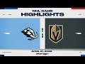 NHL Game 2 Highlights | Mammoth vs. Golden Knights - April 21, 2026