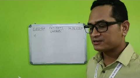 Patterns part 1, class 5A, 4th June 2020@SFSNARENGI