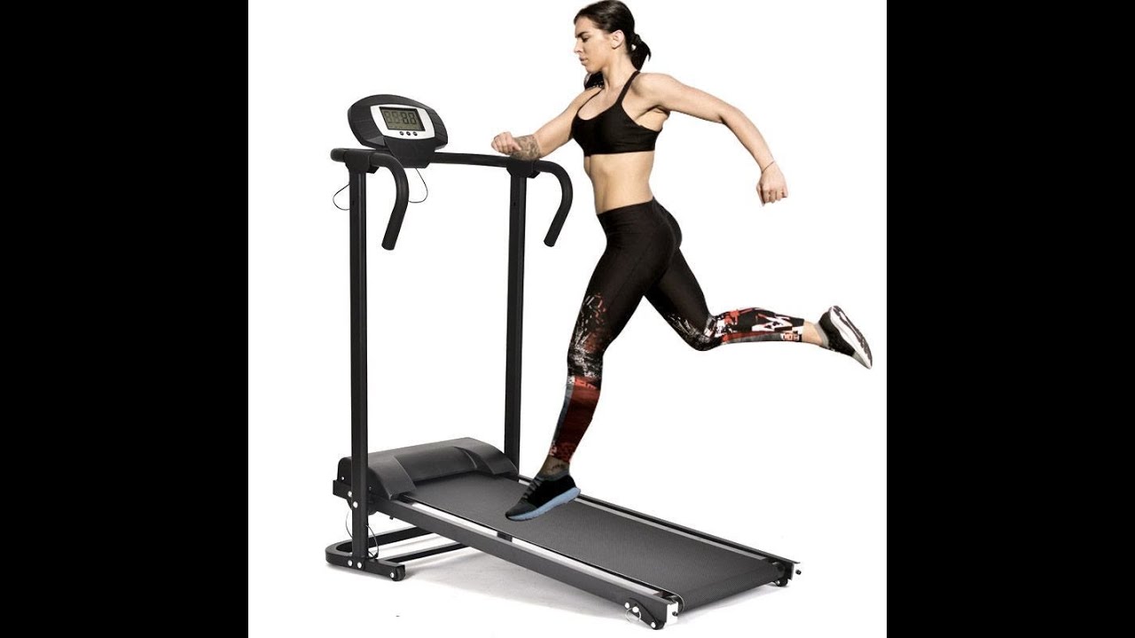 Mini Portable Treadmill for Home or Office LCD Display Fitness Walking Treadmill Manual Folding Treadmill 
