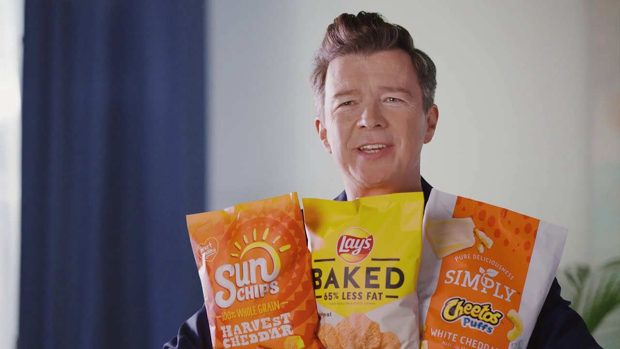 Snack a Little Smarter  :30 with Rick Astley & Frito-Lay 