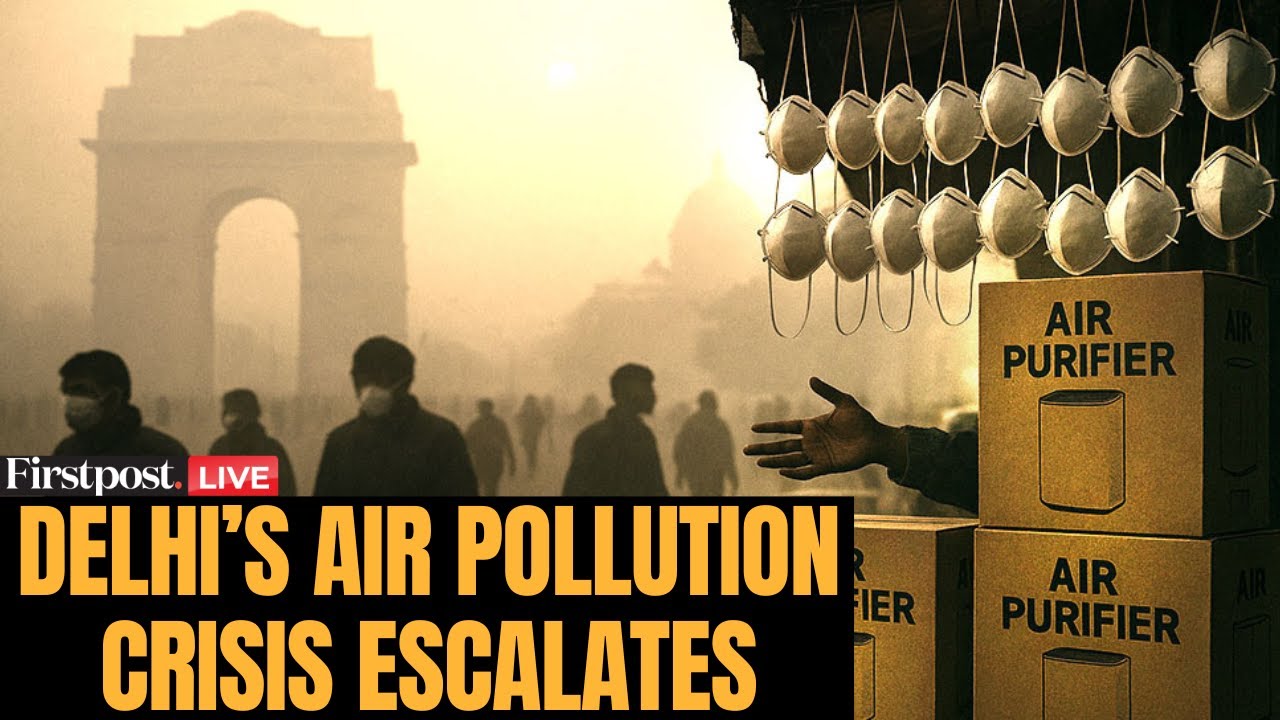 Delhi Pollution Crisis LIVE: Toxic Air Drives Surge in Purifier, Mask Sales | Palki Sharma | N18G