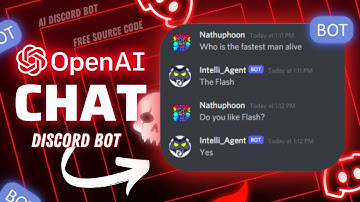 [NEW] Make AI Chat Discord Bot In 1 Minute