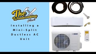 Installing a 9000 BTU MiniSplit, Ductless AC Unit. Save a ton of $$.