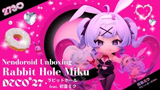 Download lagu Nendoroid Hatsune Miku: Rabbit Hole Ver. | DECO*27 [Figure Unboxing]