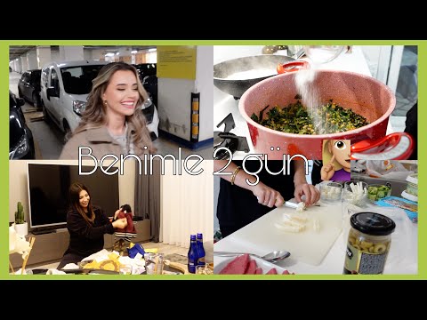 Arkadaşlarımızda Kaldık! Bizimle 2 gün 🦋Bol yemekli bir vlog🧏🏼‍♀️