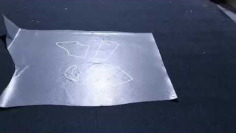 Acctek cnc Oscillating knife cutting machine  with CCD and Projection fuction