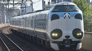 JR西日本阪和線287系HC604編成パンダ