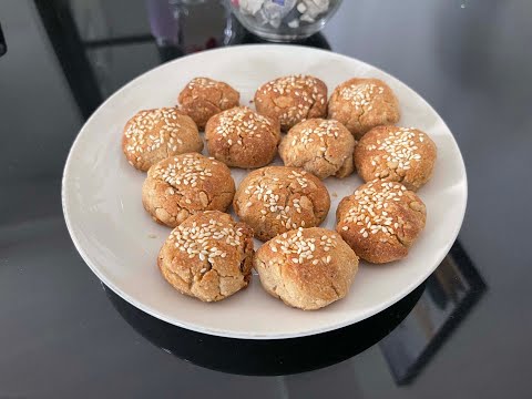 Home made Tahini Cookies  Very easy to make, No need any gadgets for Mixing. Sesame taste