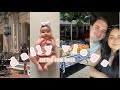 VLOG: little family market date + sutton's 3 month update + our first wedding anniversary