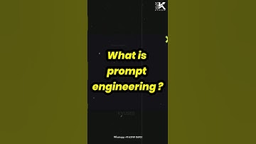 What is prompt engineering ? | KYUSEE | Tamil | Artificial intelligence