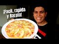 PIZZA CASERA Fácil y Barata 🍕 Cocina de cuarentena con Iro 😎 Receta Rápida
