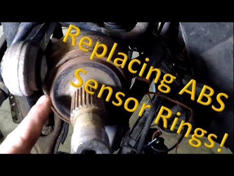 Rear abs rings are corroded and abs sensor is on. How can I fix? : r/IS300