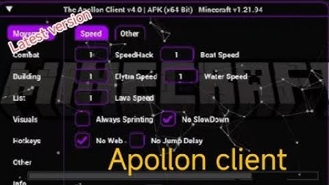 Full fly bypass config Apollon client 1.21.94 