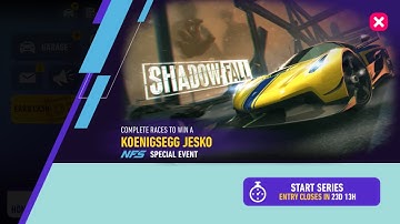 Need For Speed No Limits - Koenigsegg Jesko | Shadowfall (Day 2 - Intel)