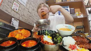 "삼촌 많이 시킬거잖아(익숙)ㅋㅋㅋ"아침밥으로 동네김밥천국 다 털기..무려7가지ㄷㄷㅋㅋㅋㅋㅋㅋㅋ웅이 먹방 EATING SHOW MUKBANG