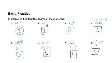 Algebra 1, 7.1:  Adding and Subtracting Polynomials