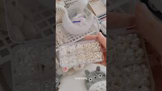 Organizing Cute Beads 🐻‍❄️ Aesthetic AliExpress Haul #aesthetic #aliexpressfinds #asmr #cutedecor
