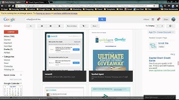 Travel Agent Support - Managing Email with Unroll Me