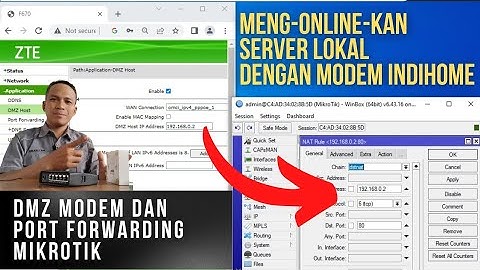 Cara Mudah Meng-online-kan Server Lokal dengan Modem Indihome
