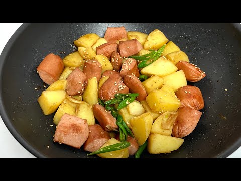 Video: Nilagang Patatas Na May Mga Pinausukang Sausage