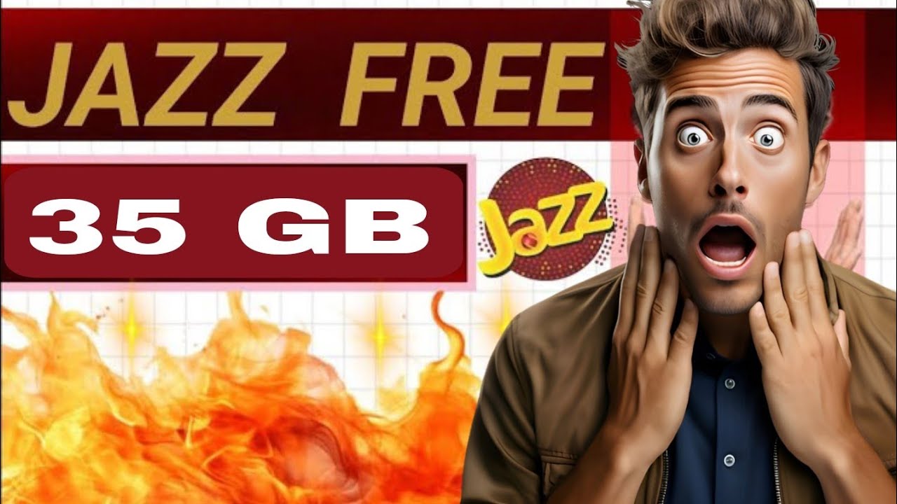 Get 35 GB Free on Jazz – Full Step-by-Step Guide | Jazz 🆓 100Gb | 14 August gift 🎁