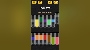 Water sort puzzle level 5597
