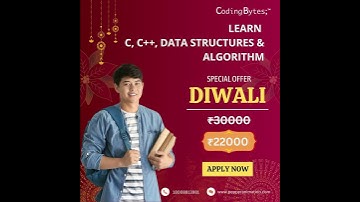 🪔Diwali Offer🪔 Learn C, C++, Data Structure Course in ₹ 22000 only | Best C, C++ Training in Rohini