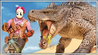 Taming A High Level Fasolasuchus Turns Into Chaos | ARK Scorched Earth [EPISODE 31]