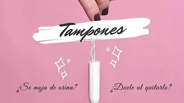 ¿Sacar un tampón duele?