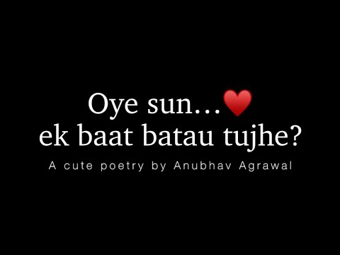 A Cute Hindi Poetry For Your Special One | Best Whatsapp Status | Feelingsfeatanubhav