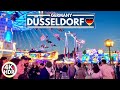 Rheinkirmes 2023, Germany&#39;s Biggest Summer Event in Düsseldorf, 4K-HDR Walking Tour