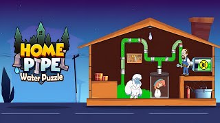 لعبة Home Pipe: Water Puzzle (من تطوير Gamee Studio) - فيديو طريقة اللعب على نظام iOS (عالي الدقة) screenshot 4