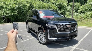2023 Cadillac Escalade Premium Luxury Start Up, Test Drive, Walkaround, Pov And Review