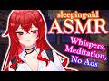 【ASMR】Can I Help You Sleep Tonight? | 🔴LIVE VTuber Gentle Whispers & Calm Meditation, NO Ads