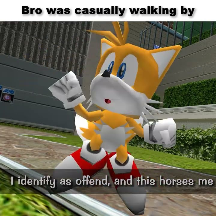 I got the horses in back #sonic #memes