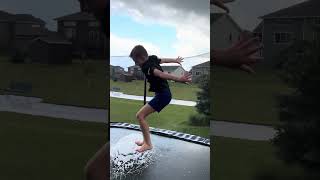 Crazy day five #hailstorm # backflip # fyp