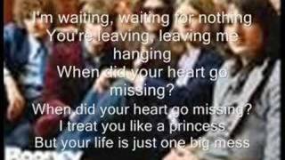 when did your heart go missing with lyrics