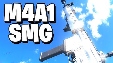 the M4A1 SMG LOADOUT IN WARZONE IS OVERPOWERED (Best M4a1 Class Setup) Warzone M4 Class